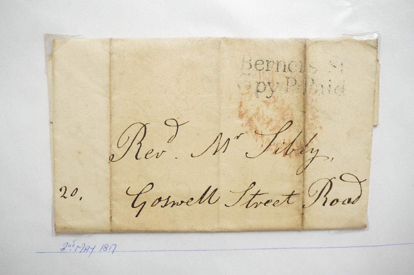 A collection of fifty early nineteenth century Georgian and Victorian franked postal covers, Victoria pre-paid ‘letter cards’ and post cards, railway Dividend Statement, Registered Letters, Fire Office statements, letter